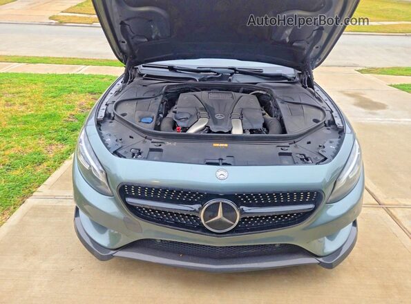 WDDXK8CB3HA019349 2017 MERCEDES-BENZ S Серый Вид панели приборов