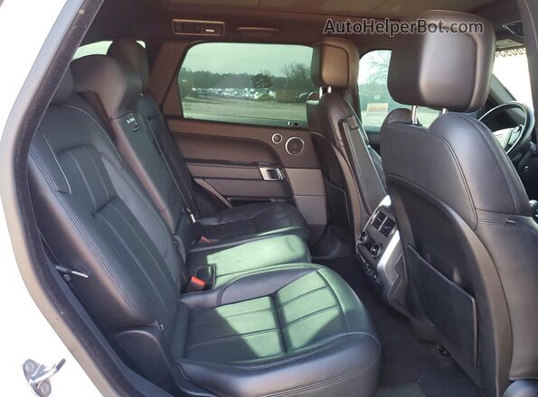 SALWR2RK0JA196591 2018 LAND ROVER RANGE ROVER White Widok komory silnika