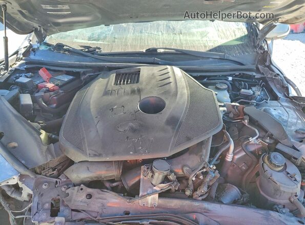 JN1CV7EK4HM111241 2017 INFINITI Q60 Gray Widok komory silnika
