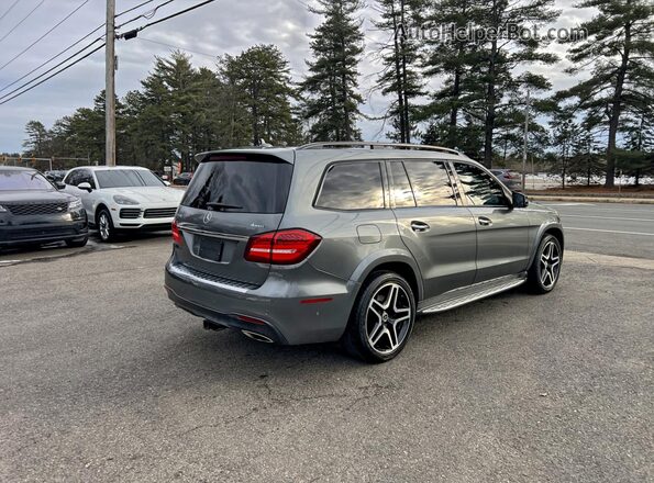 4JGDF7DE2HA962560 2017 MERCEDES-BENZ GLS-CLASS Серый Вид спереди