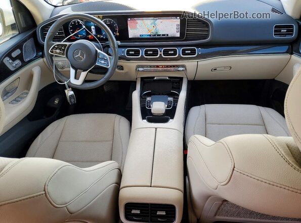 4JGFB4JB6LA212326 2020 MERCEDES-BENZ GLE-CLASS Белый Вид щитка приборов