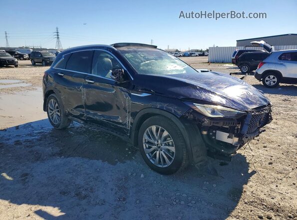 3PCAJ5BB3SF109604 2025 INFINITI QX50 Blue Vista frontal