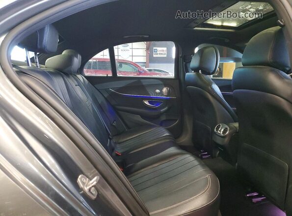 WDDZF4KB2HA203804 2017 MERCEDES-BENZ E Серый Вид задней части салона