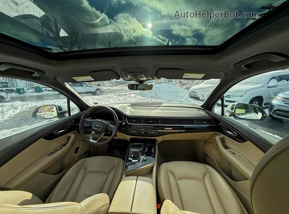 WA1LAAF76JD026093 2018 AUDI Q7 Белый Вид задних сидений