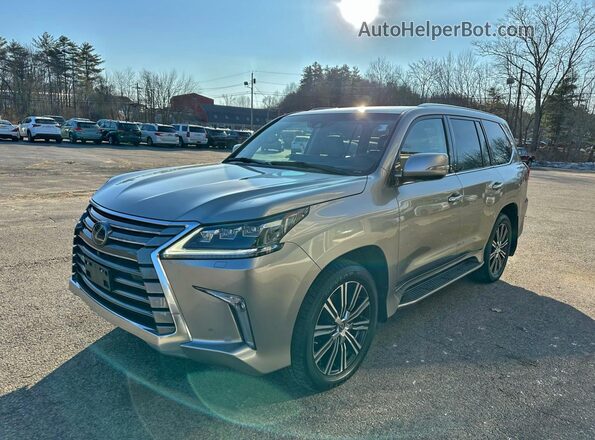 JTJHY7AX5K4282516 2019 LEXUS LX Gold Tył prawy