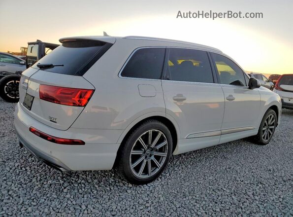 WA1LAAF72JD013390 2018 AUDI Q7 Белый Передняя правая четверть