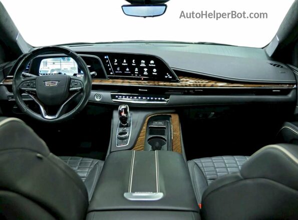 1GYS3RKL4NR258711 2022 CADILLAC ESCALADE Черный Вид задних сидений