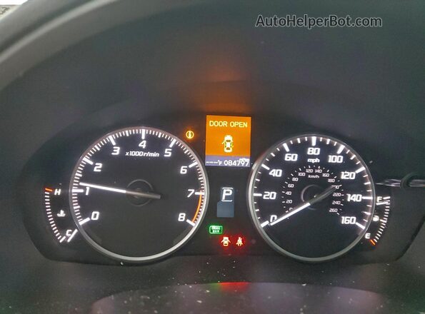 19UDE2F31HA007613 2017 ACURA ILX Угольный Вид щитка приборов
