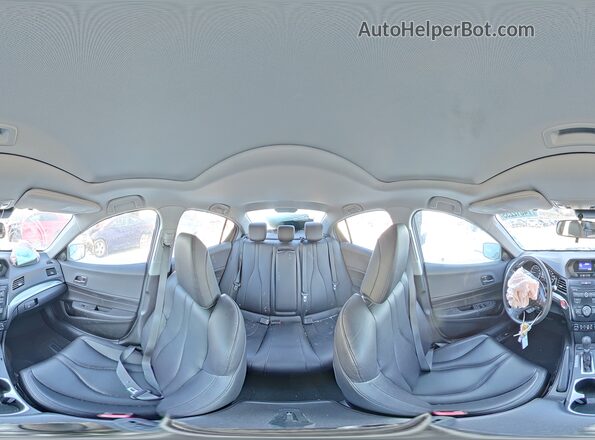19UDE2F31KA009160 2019 ACURA ILX White Widok wnętrza 360 stopni