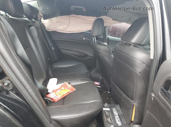 19UDE2F34GA022475 2016 ACURA ILX Черный Вид задних сидений