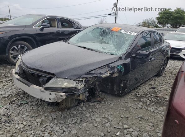 19UDE2F34GA022475 2016 ACURA ILX Черный Передняя левая четверть