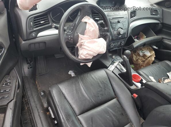 19UDE2F34GA022475 2016 ACURA ILX Черный Вид панели приборов