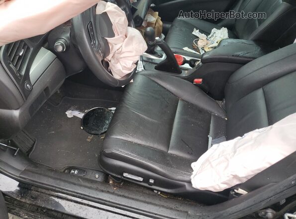 19UDE2F34GA022475 2016 ACURA ILX Черный Вид салона спереди