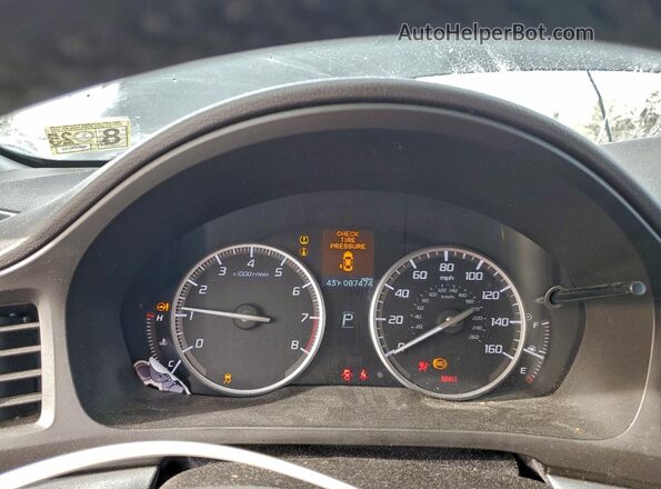 19UDE2F44JA001075 2018 ACURA ILX Угольный Вид щитка приборов