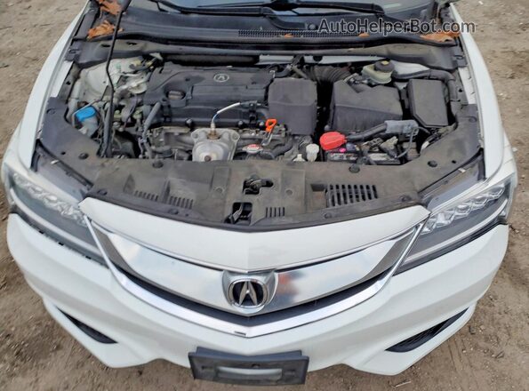 19UDE2F74JA002155 2018 ACURA ILX White Vista interior trasera