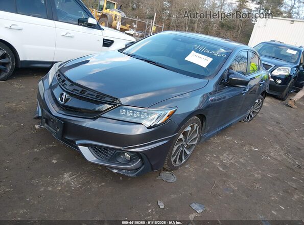 19UDE2F80JA004882 2018 ACURA ILX Серый Передняя левая четверть