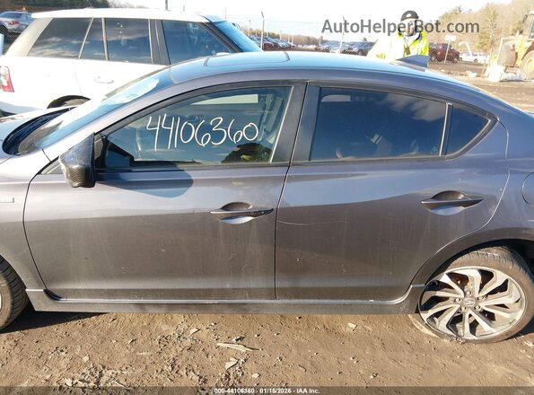 19UDE2F80JA004882 2018 ACURA ILX Серый Вид задней части салона