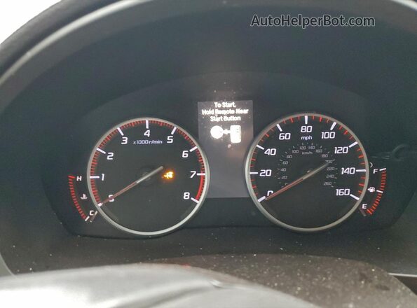 19UDE2F80KA010294 2019 ACURA ILX Black Widok zestawu wskaźników