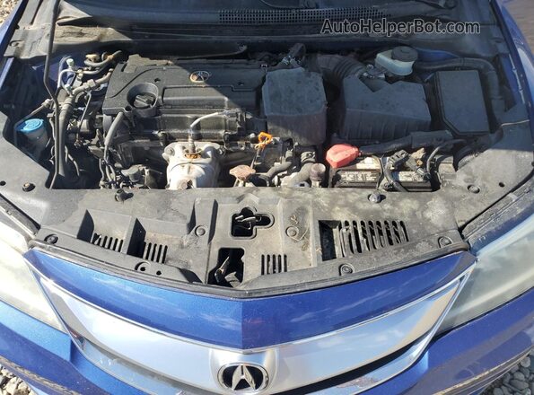 19UDE2F85GA020181 2016 ACURA ILX Синий Вид задней части салона