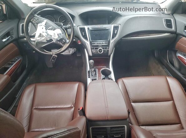 19UUB1F34GA015951 2016 ACURA TLX Белый Вид панели приборов