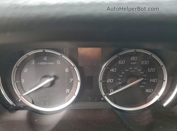 19UUB1F34GA015951 2016 ACURA TLX Белый Вид щитка приборов
