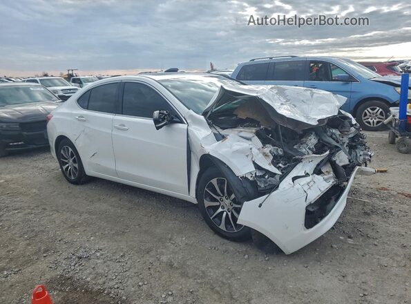 19UUB1F34GA015951 2016 ACURA TLX Белый Передняя правая четверть