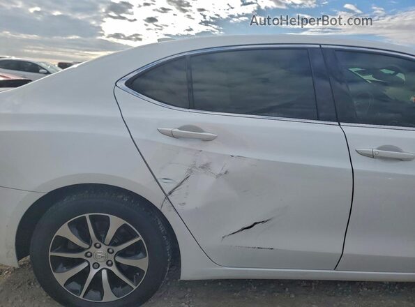 19UUB1F34GA015951 2016 ACURA TLX Белый Вид задних сидений
