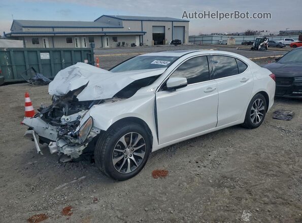 19UUB1F34GA015951 2016 ACURA TLX Белый Передняя левая четверть