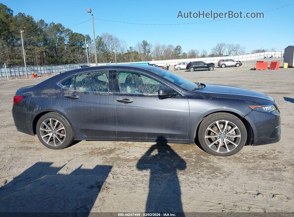 19UUB2F30GA003396 2016 ACURA TLX Серый Вид задней части салона