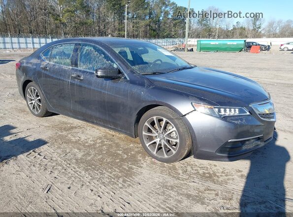19UUB2F30GA003396 2016 ACURA TLX Серый Передняя правая четверть