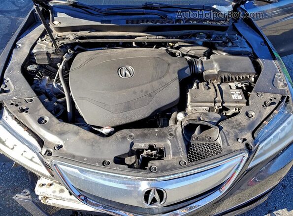 19UUB2F39GA009200 2016 ACURA TLX Серый Вид задней части салона