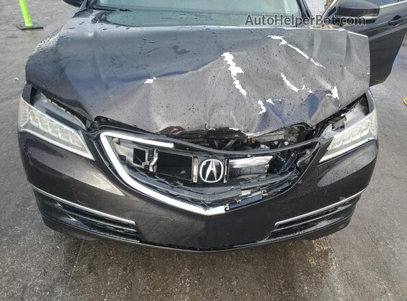 19UUB2F53GA008190 2016 ACURA TLX Коричневый Вид задней части салона