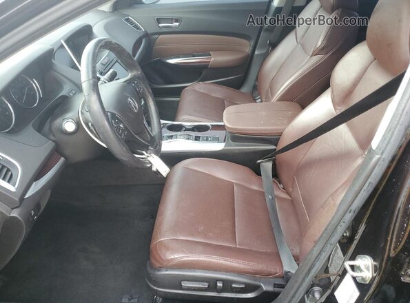 19UUB2F53GA008190 2016 ACURA TLX Коричневый Вид салона спереди
