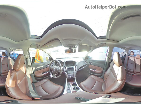 19UUB2F53GA008190 2016 ACURA TLX Коричневый Вид наклейки с VIN-кодом