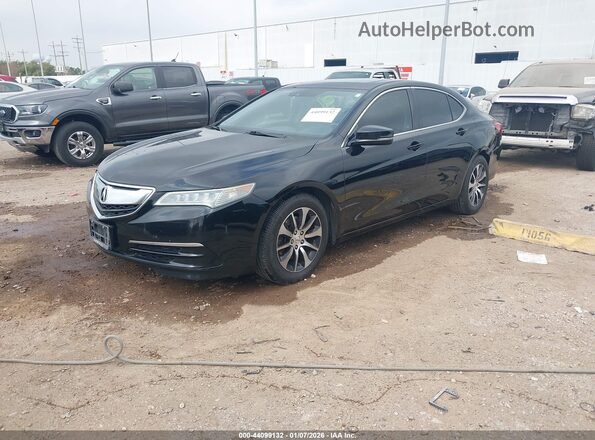 19UUB2F57GA002585 2016 ACURA TLX Black Przód lewy