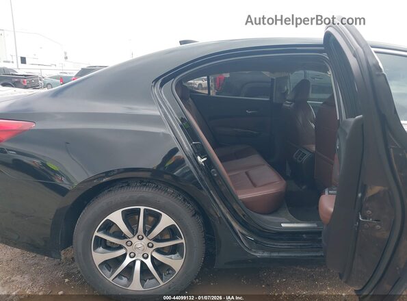19UUB2F57GA002585 2016 ACURA TLX Black Widok naklejki z numerem VIN