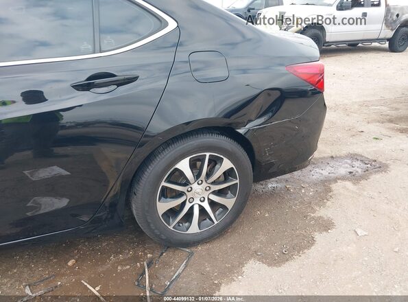19UUB2F57GA002585 2016 ACURA TLX Black Widok z przodu