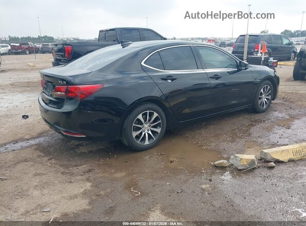 19UUB2F57GA002585 2016 ACURA TLX Black Tył prawy