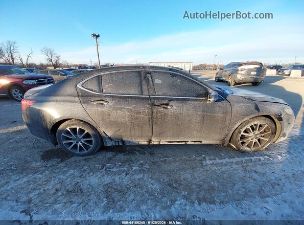 19UUB2F59GA008131 2016 ACURA TLX Черный Вид задней части салона