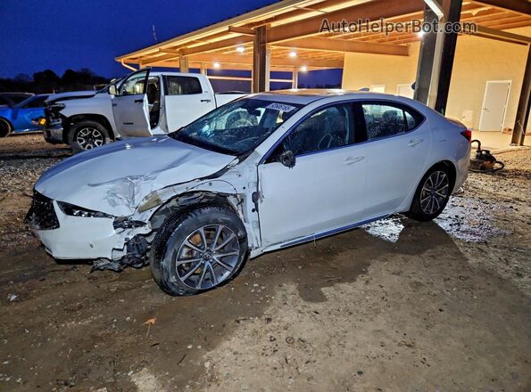 19UUB2F5XJA009182 2018 ACURA TLX Белый Передняя левая четверть