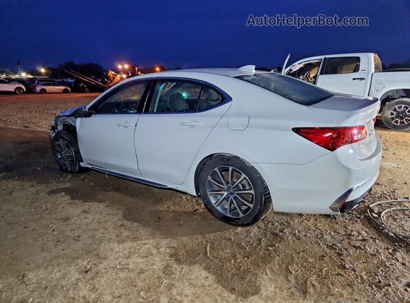 19UUB2F5XJA009182 2018 ACURA TLX Белый Задняя левая четверть