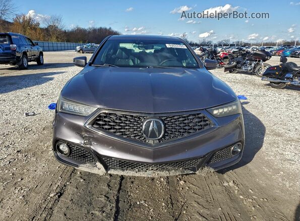 19UUB2F66JA008085 2018 ACURA TLX Серый Вид спереди
