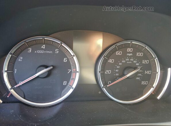 19UUB2F66JA008085 2018 ACURA TLX Серый Вид щитка приборов