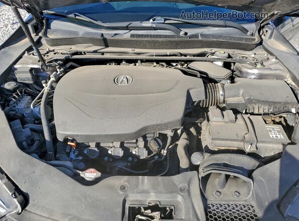 19UUB2F66JA008085 2018 ACURA TLX Серый Вид задней части салона