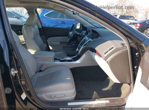 19UUB2F75HA006671 2017 ACURA TLX Black Vista interior delantera