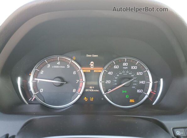 19UUB3F60LA002954 2020 ACURA TLX Белый Вид щитка приборов