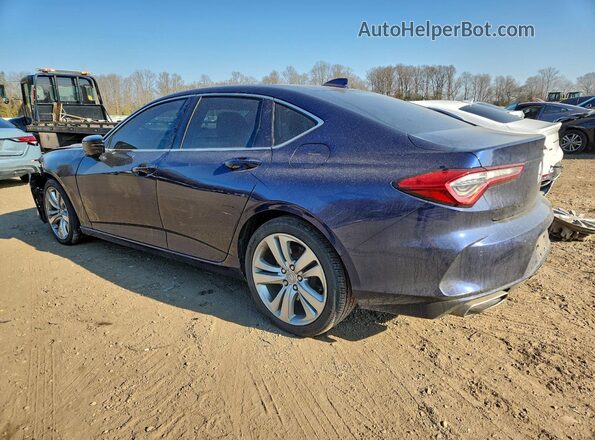 19UUB5F47MA015017 2021 ACURA TLX Черный Задняя левая четверть