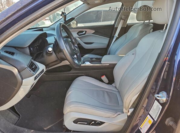 19UUB5F47MA015017 2021 ACURA TLX Черный Вид салона спереди