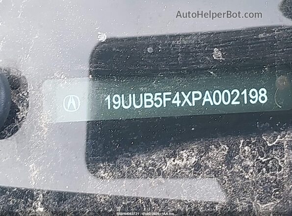 19UUB5F4XPA002198 2023 ACURA TLX Black 