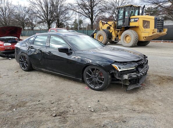 19UUB5F54MA003299 2021 ACURA TLX Черный Передняя правая четверть